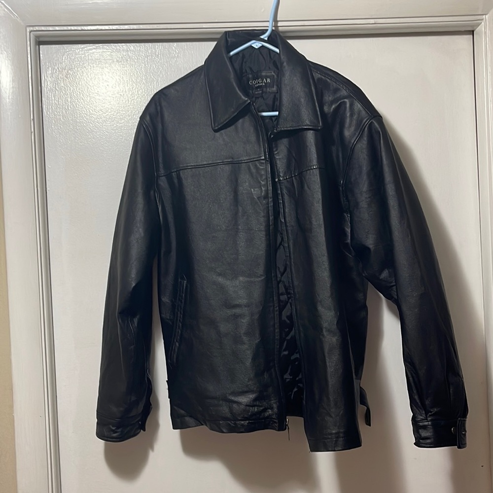 Cougar leather jacket